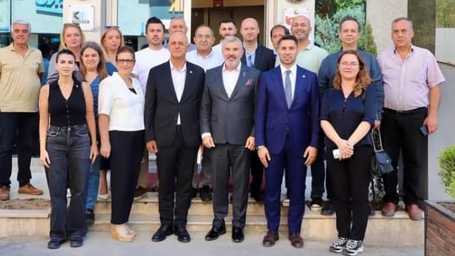 Yeni Parti’den Ahmet Çetin’e Ziyaret