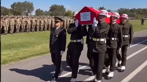 ŞEHİDİMİZ ZİYA KOPARAN SON YOLCULUĞUNA UĞURLANIYOR